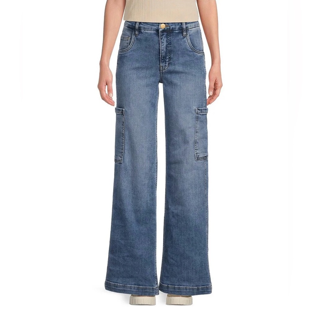 Kut from the Kloth Jodi High Rise Wide Leg Cargo Jean